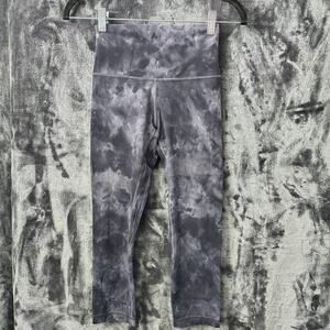 Lululemon Align High-Rise leggings Diamond Dye Pitch Grey Graphite Grey Womens 4